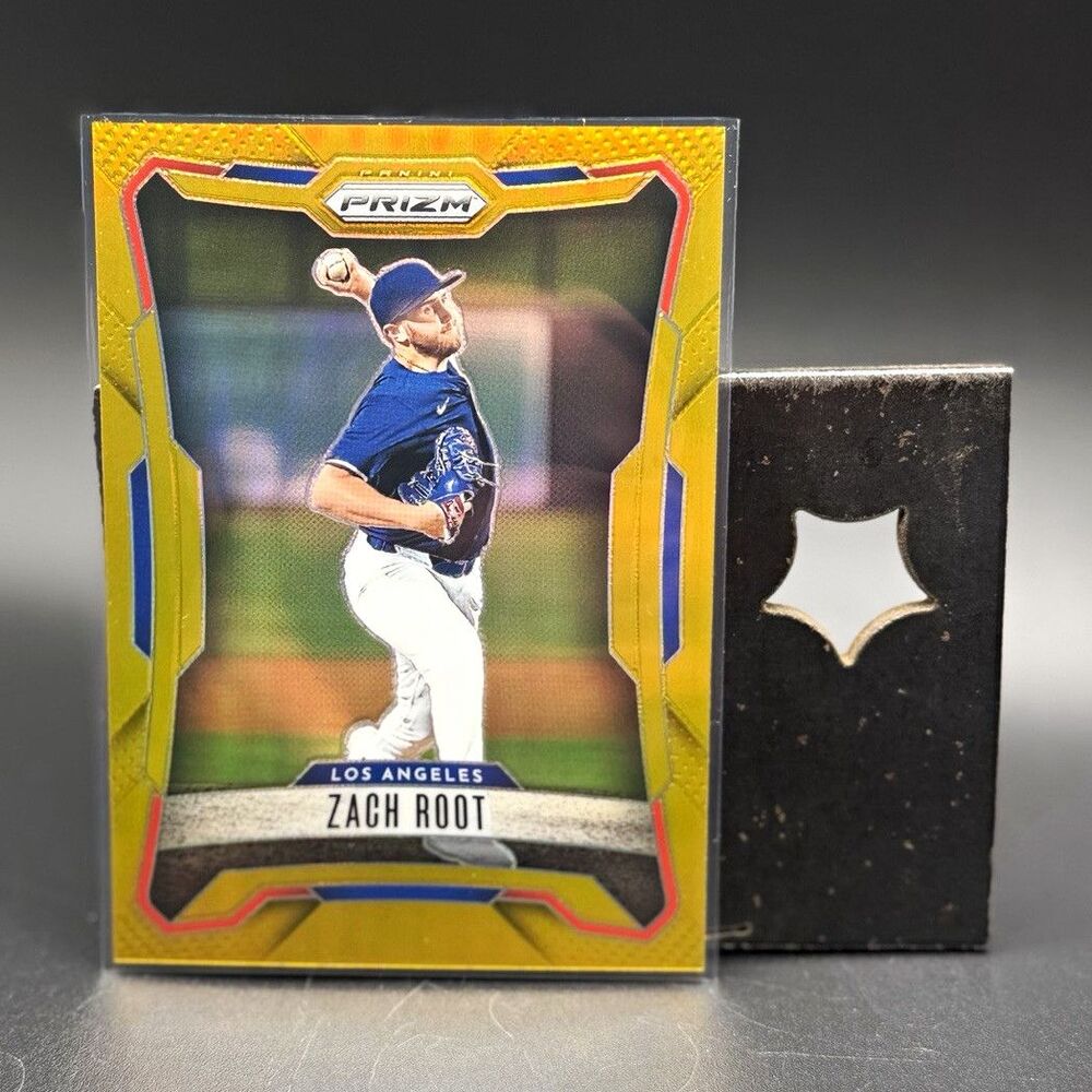 Panini 2026 Prizm Baseball Zach Root #120 Los Angeles Serial Numbered /10